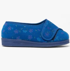 Womens Wide Fit Comfylux LS667C Davina Slippers