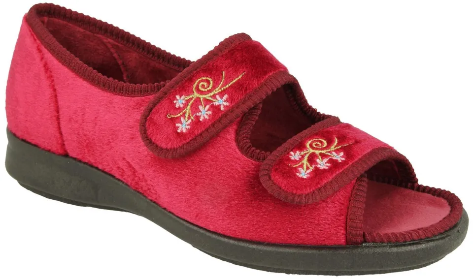 Womens Wide Fit DB Ace 2 Slippers