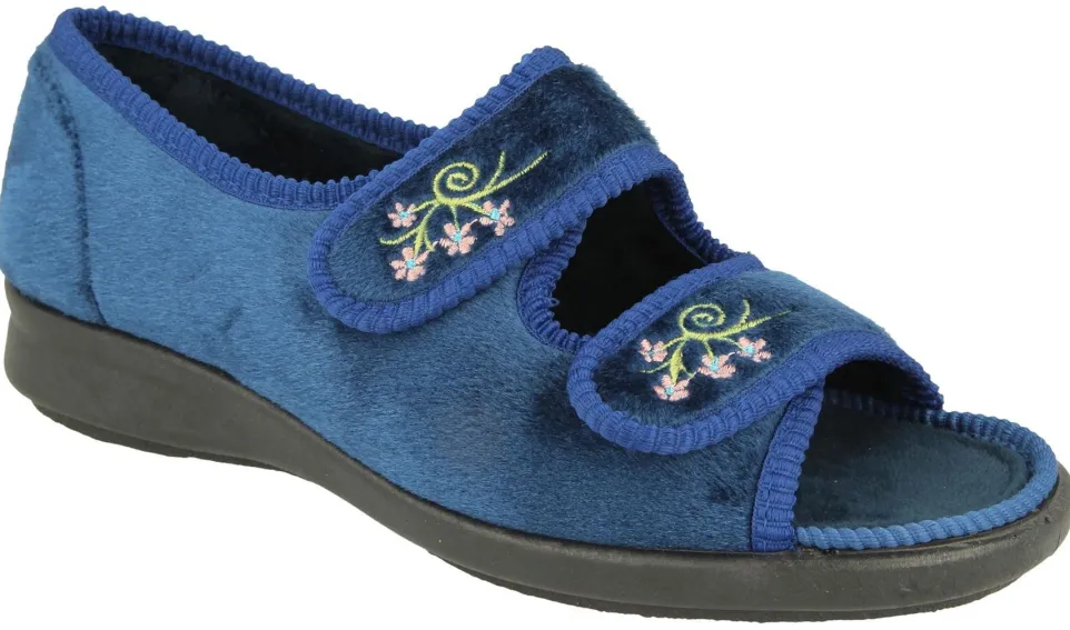 Womens Wide Fit DB Ace 2 Slippers