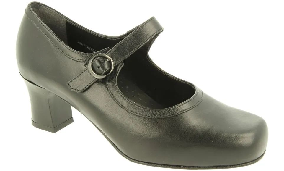Womens Wide Fit DB Ascot Shoes