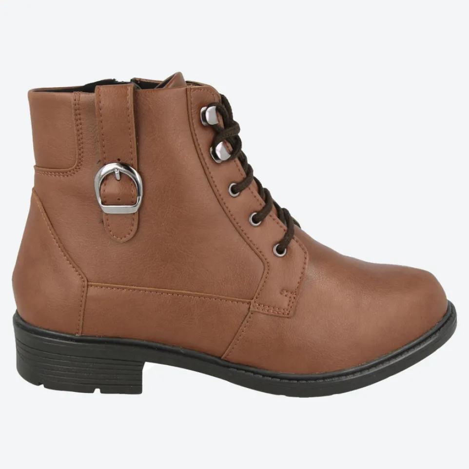 Womens Wide Fit DB Atlas Vegan Boots
