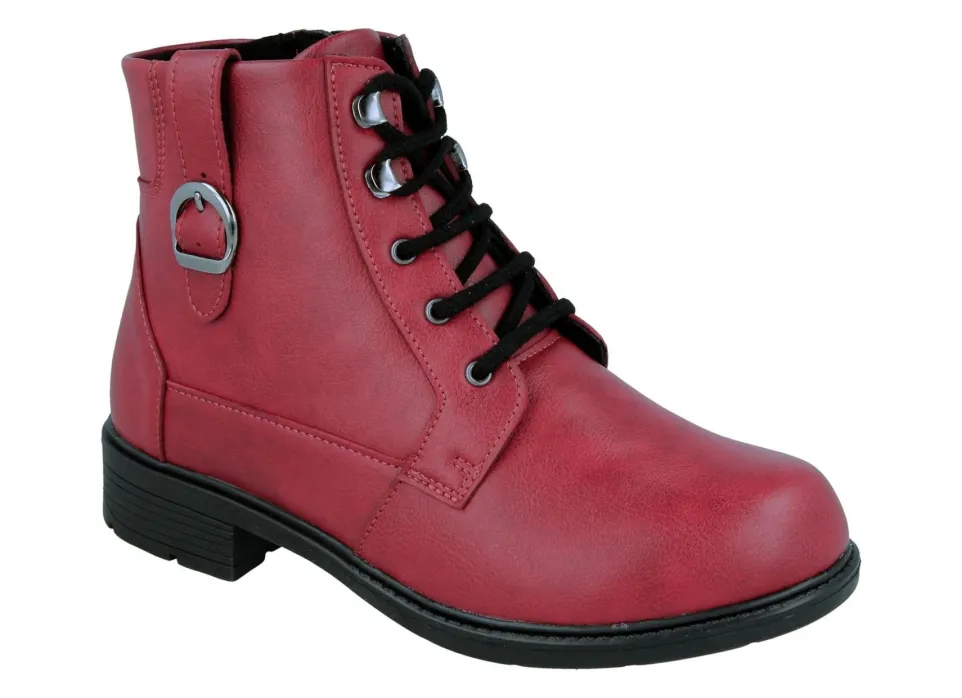 Womens Wide Fit DB Atlas Vegan Boots