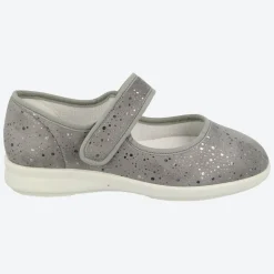 Womens Wide Fit DB Bombay Canvas Shoes