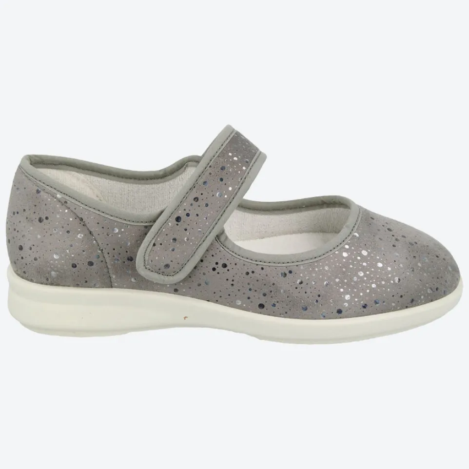 Womens Wide Fit DB Bombay Canvas Shoes