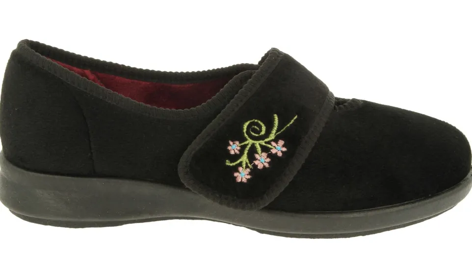 Womens Wide Fit DB Caroline 2 Slippers