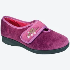 Womens Wide Fit DB Caroline Slippers