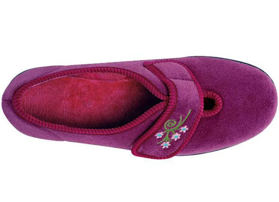 Womens Wide Fit DB Caroline Slippers