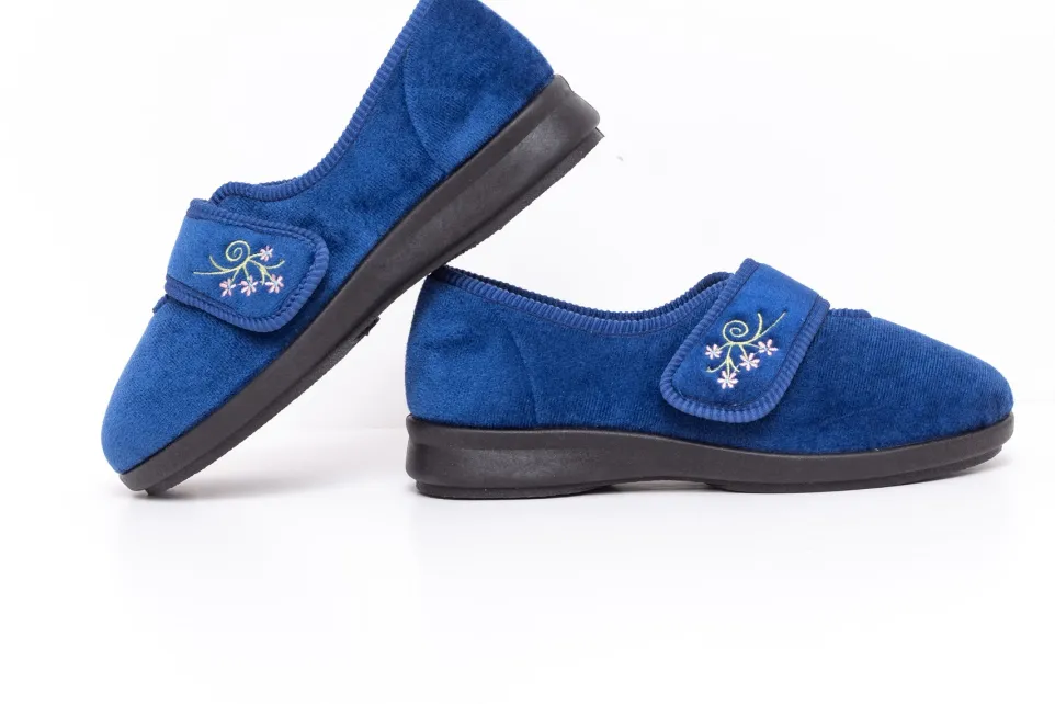 Womens Wide Fit DB Caroline Slippers
