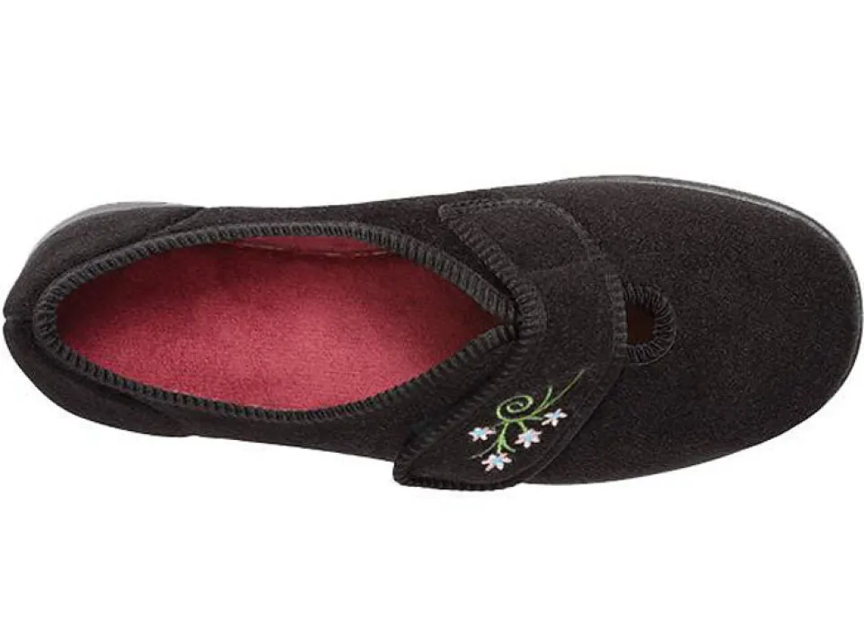 Womens Wide Fit DB Caroline Slippers