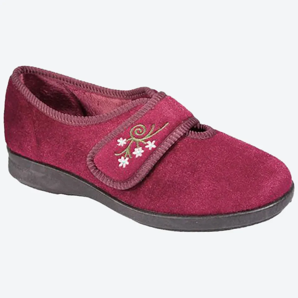 Womens Wide Fit DB Caroline Slippers