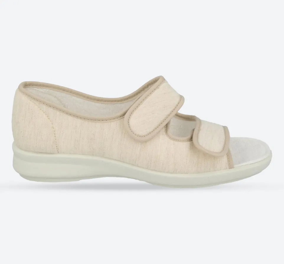 Womens Wide Fit DB Cora Canvas Shoes