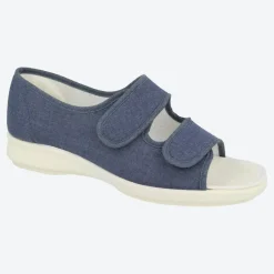 Womens Wide Fit DB Cora Canvas Shoes