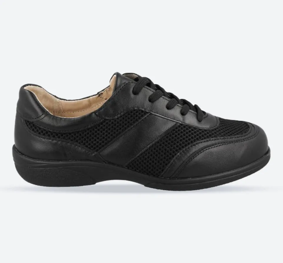 Women's Wide Fit DB Echo Canvas Trainers