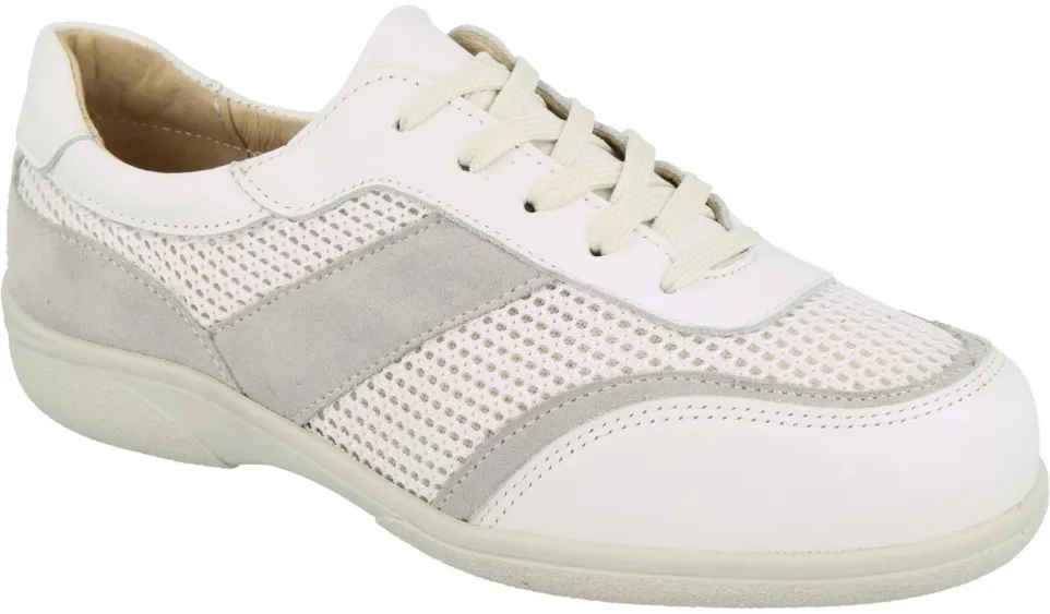 Women's Wide Fit DB Echo Canvas Trainers