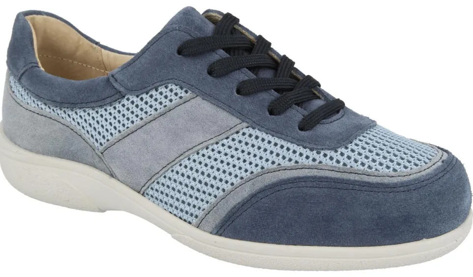 Women's Wide Fit DB Echo Canvas Trainers