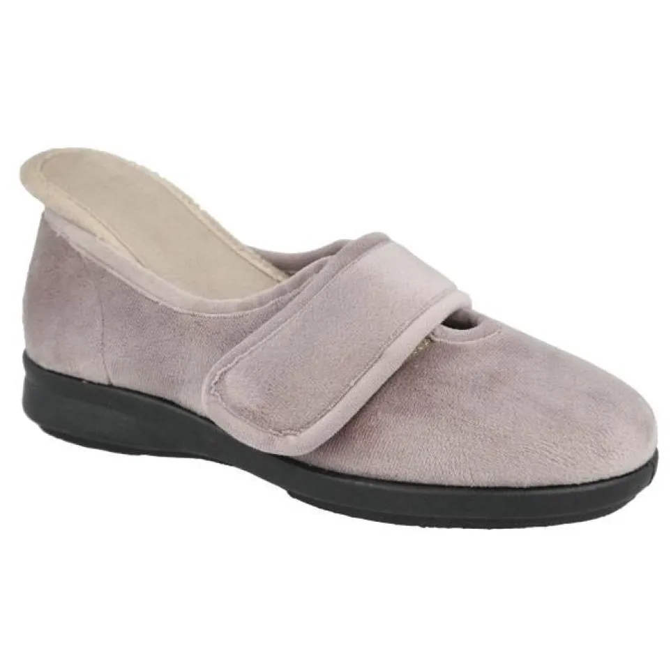 Women's Wide Fit DB Fountain Slippers