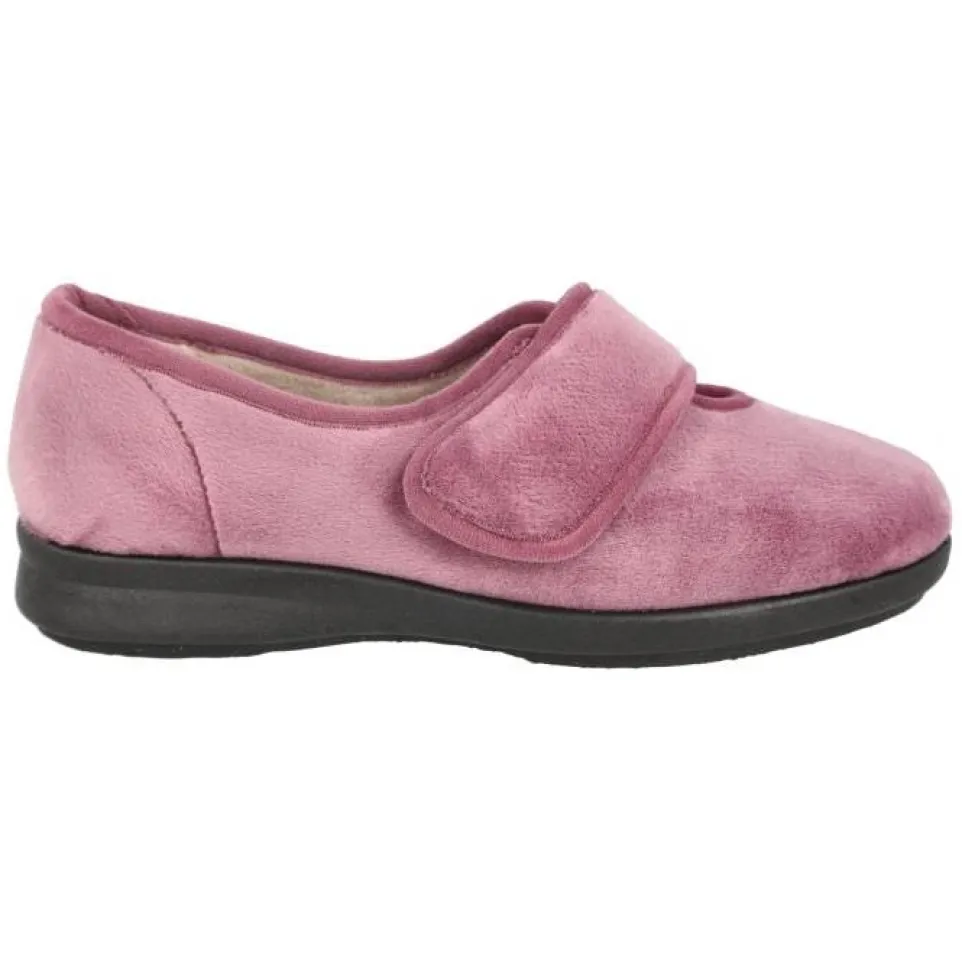 Women's Wide Fit DB Fountain Slippers