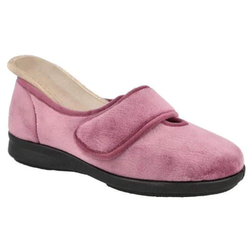 Women's Wide Fit DB Fountain Slippers