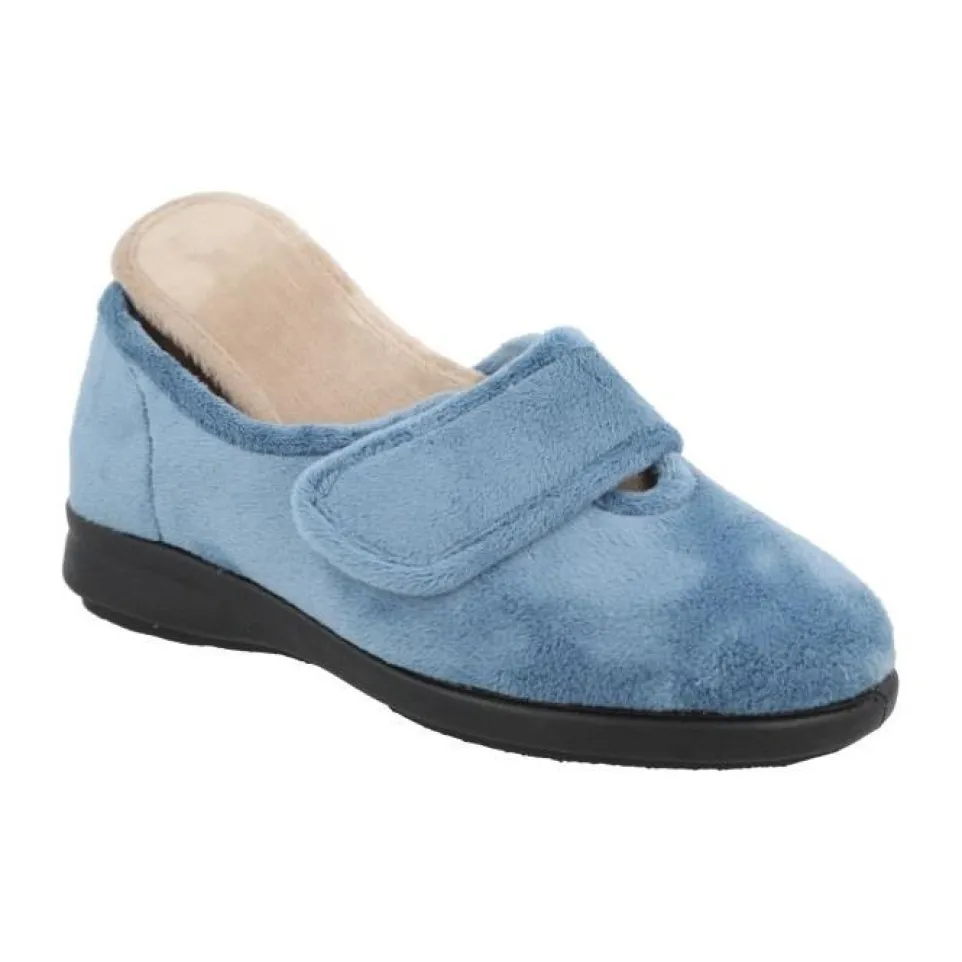 Women's Wide Fit DB Fountain Slippers