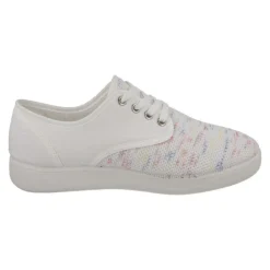 Women's Wide Fit DB Giraffe Canvas Shoes
