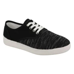 Women's Wide Fit DB Giraffe Canvas Shoes