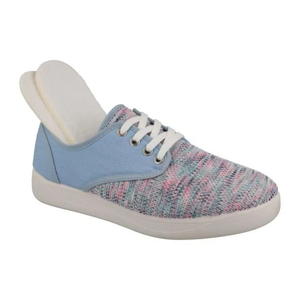 Women's Wide Fit DB Giraffe Canvas Shoes