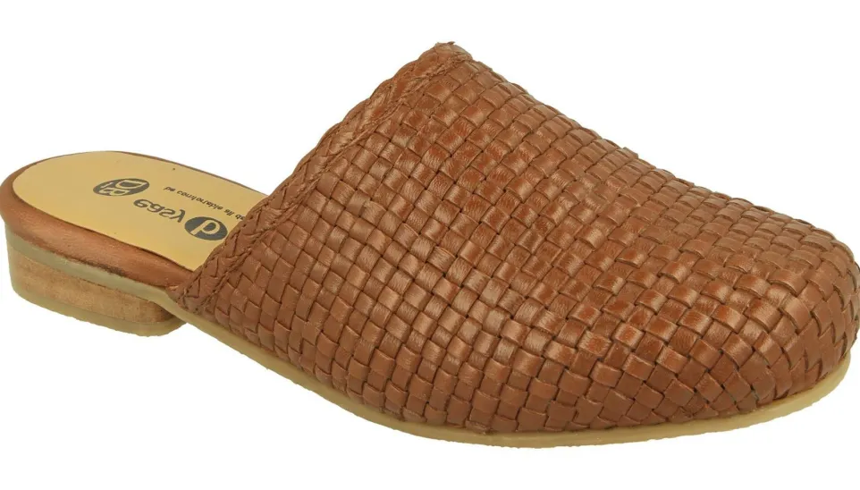 Womens Wide Fit DB Goose Mule Sandals