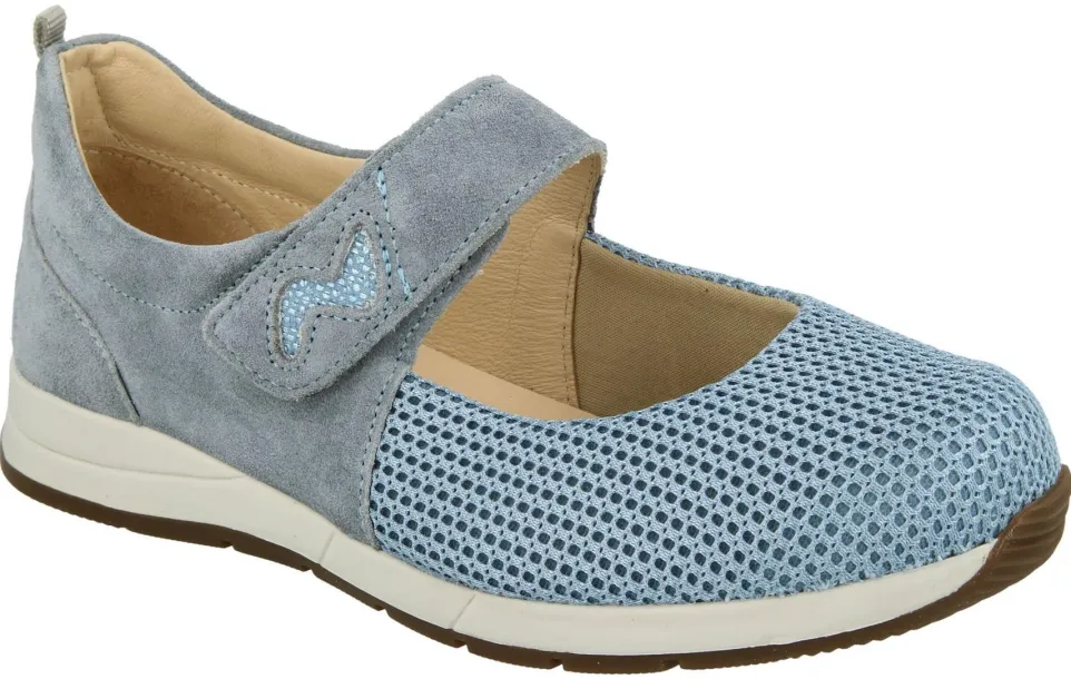 Womens Wide Fit DB Hawaii Canvas Shoes