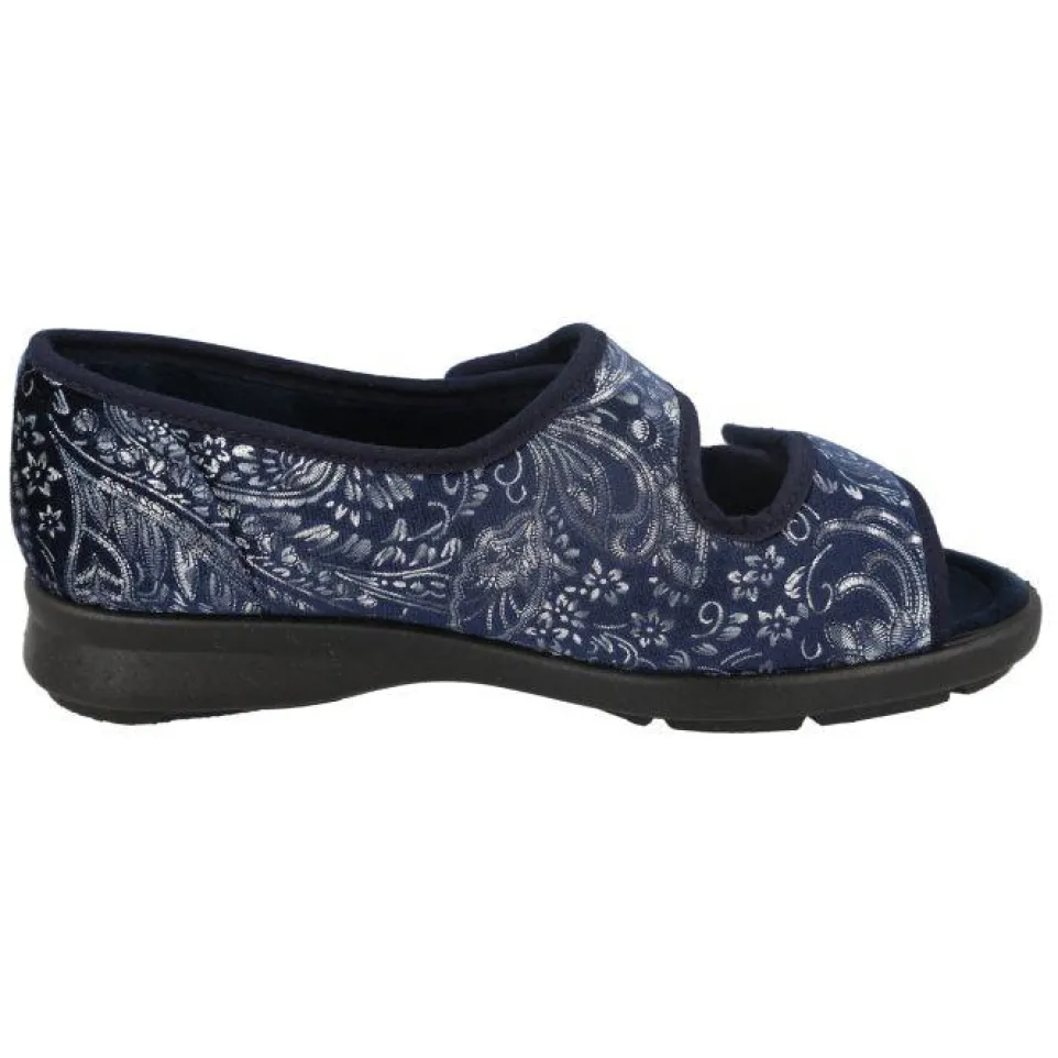 Women's Wide Fit DB Hoe Slippers