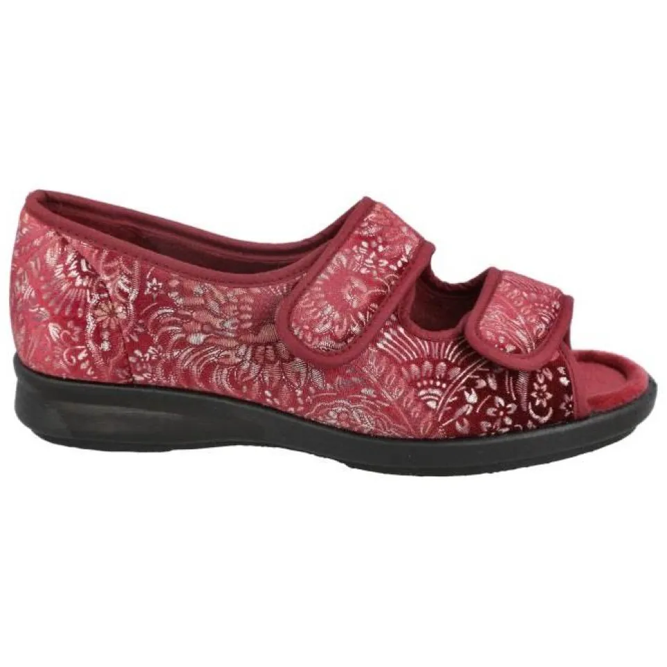 Women's Wide Fit DB Hoe Slippers