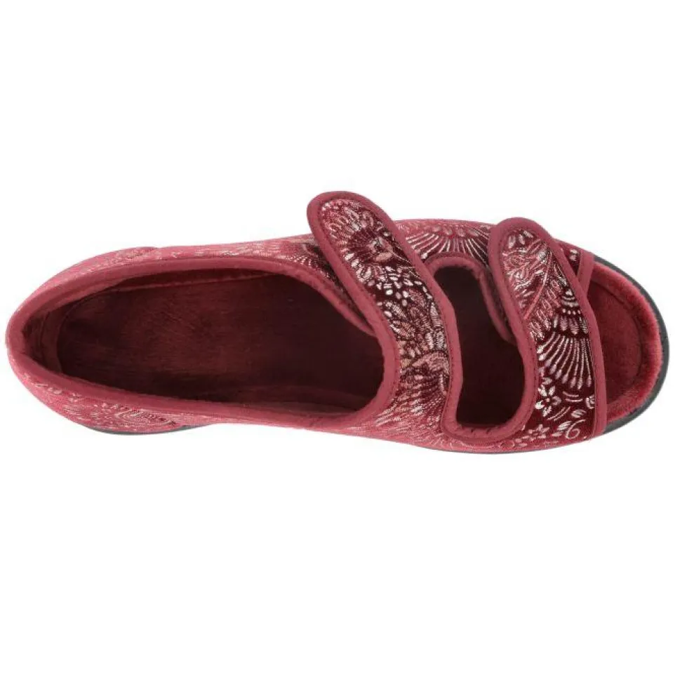 Women's Wide Fit DB Hoe Slippers