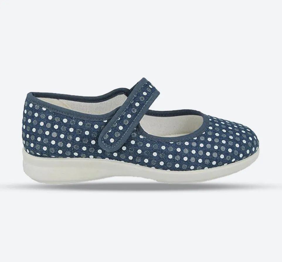 Womens Wide Fit DB Latisha Canvas