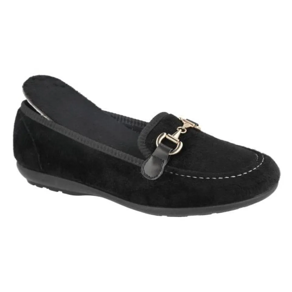 Womens Wide Fit DB Martha Slippers