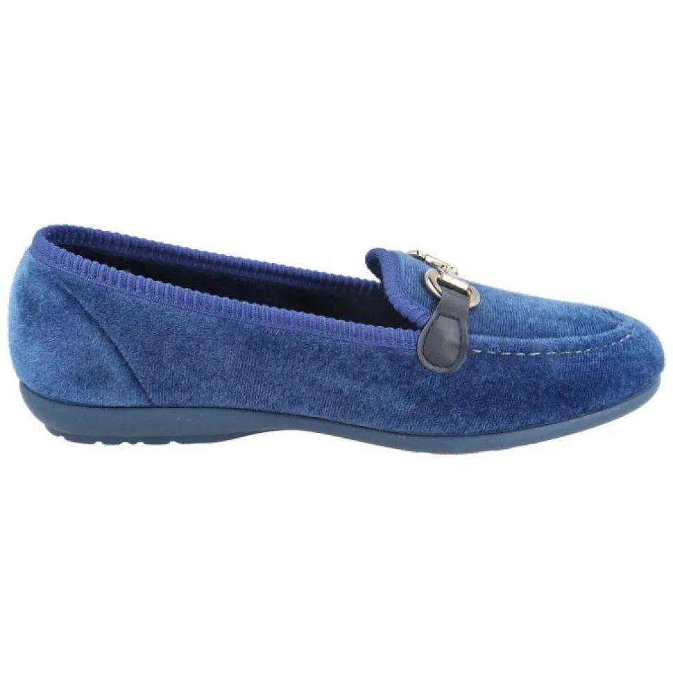 Womens Wide Fit DB Martha Slippers