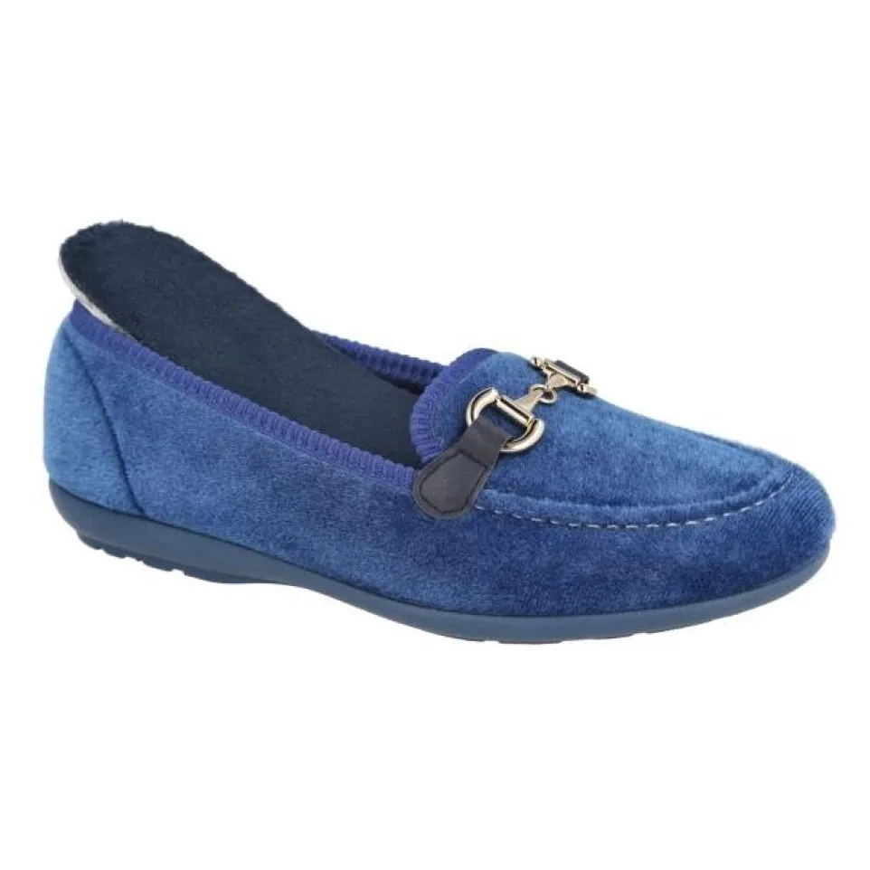 Womens Wide Fit DB Martha Slippers