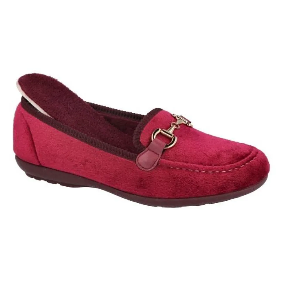 Womens Wide Fit DB Martha Slippers