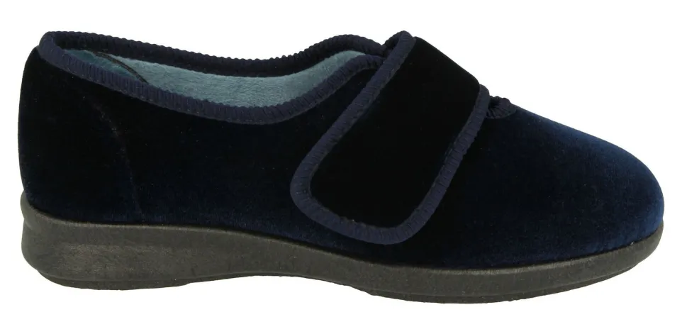 Womens Wide Fit DB Nellie Slippers