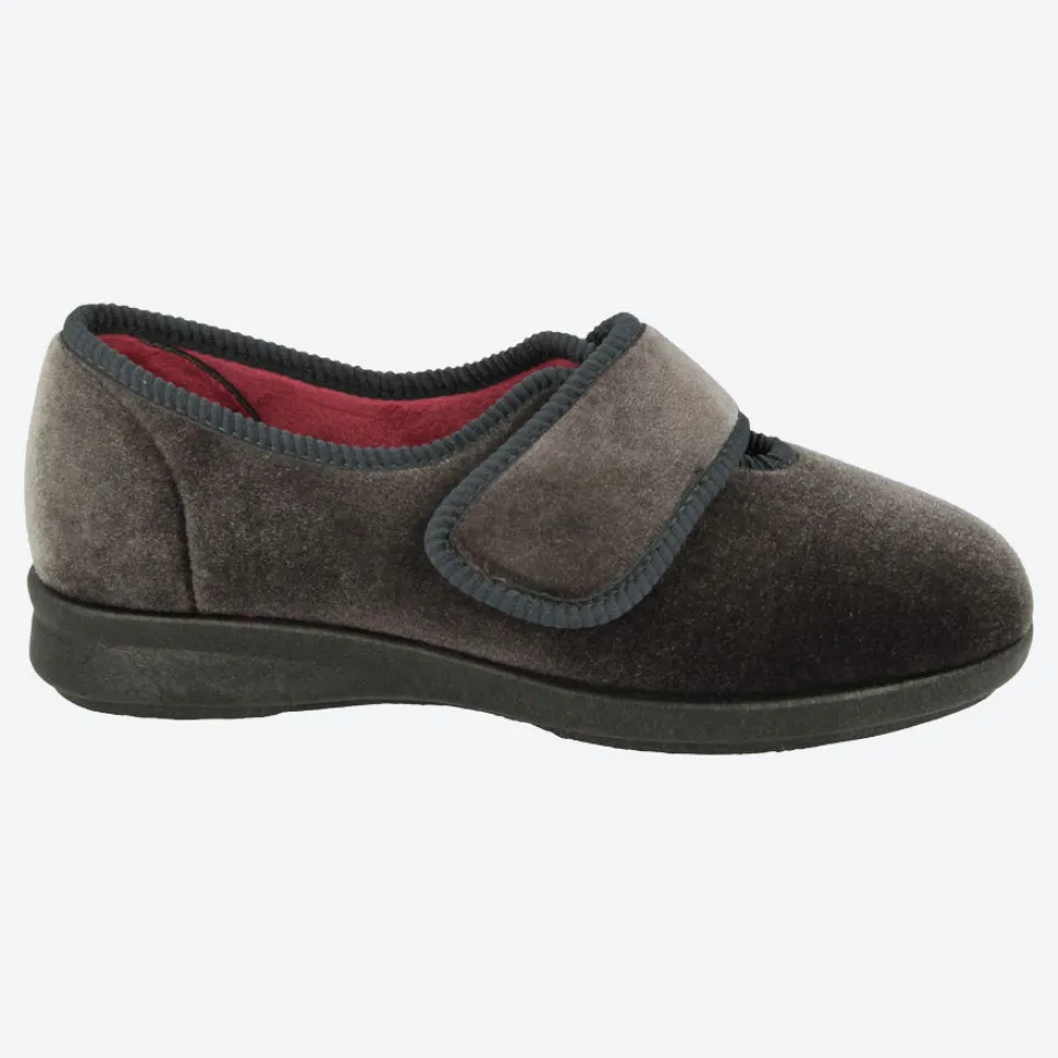 Womens Wide Fit DB Nellie Slippers