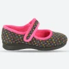 Womens Wide Fit DB Pitsford Slippers