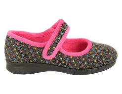 Womens Wide Fit DB Pitsford Slippers