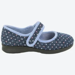 Womens Wide Fit DB Pitsford Slippers