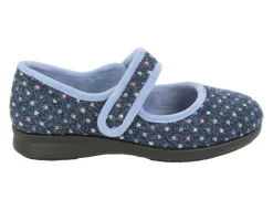 Womens Wide Fit DB Pitsford Slippers