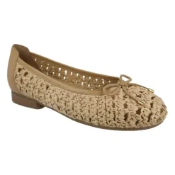 Women's Wide Fit DB Raffia Shoes