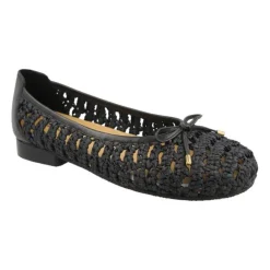 Women's Wide Fit DB Raffia Shoes