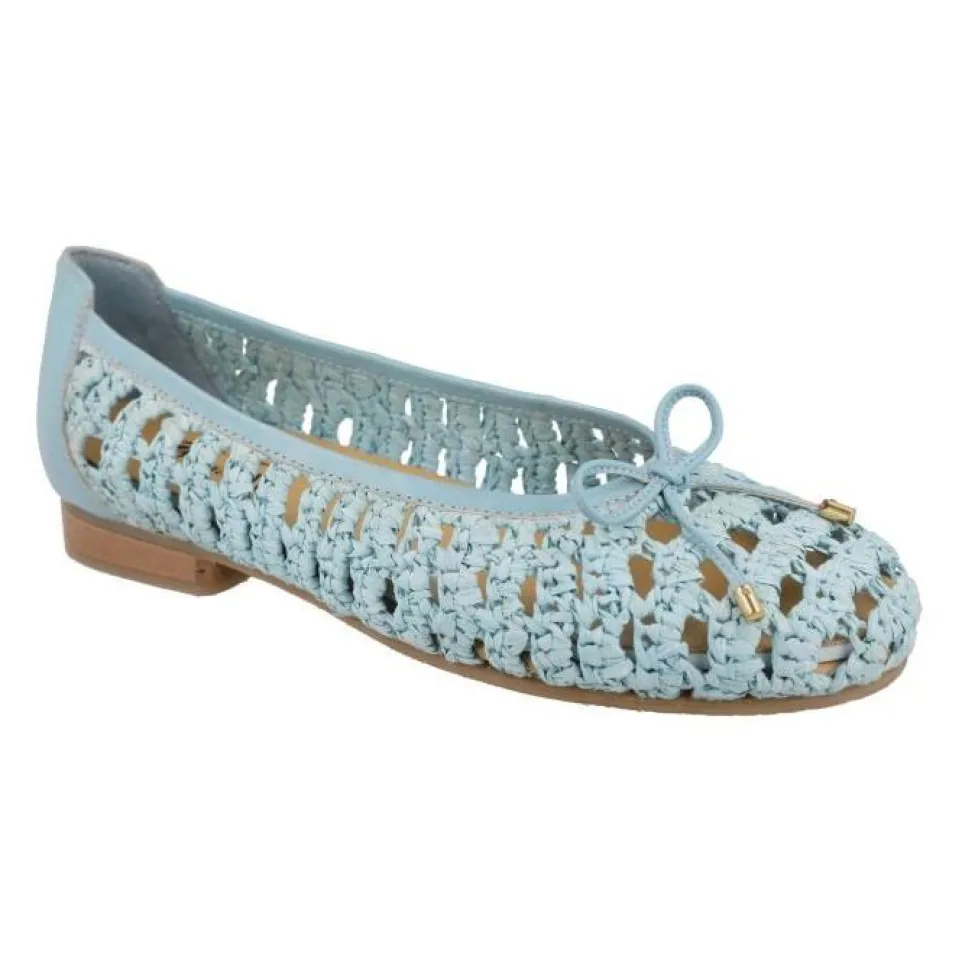 Women's Wide Fit DB Raffia Shoes