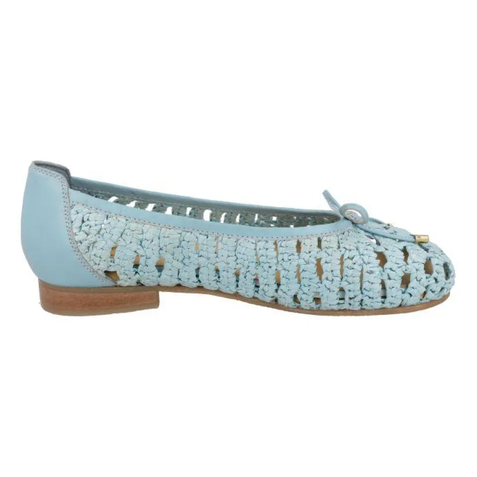 Women's Wide Fit DB Raffia Shoes