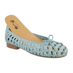 Women's Wide Fit DB Raffia Shoes