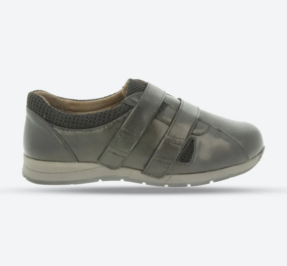 Womens Wide Fit DB Riley Leather Shoes