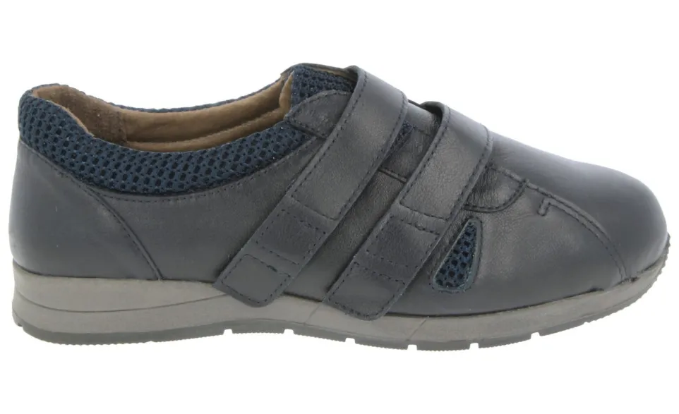 Womens Wide Fit DB Riley Leather Shoes