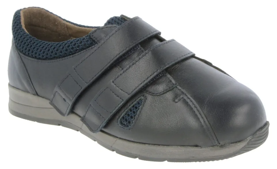 Womens Wide Fit DB Riley Leather Shoes